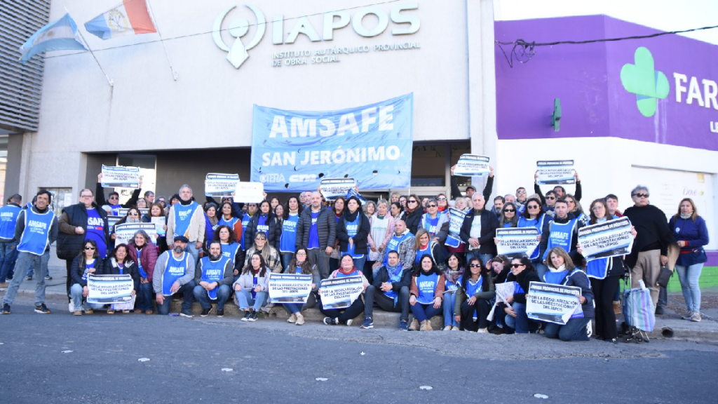 “La salud es un derecho, no un privilegio”: AMSAFE lanzó una campaña en defensa de IAPOS