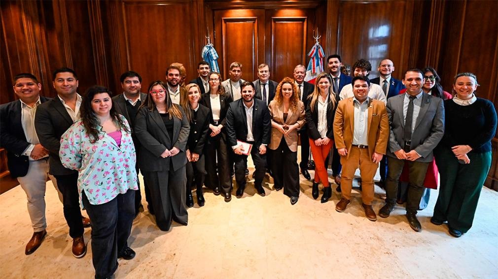 Zamora y Suárez se reunieron con jóvenes referentes de Mesa Nacional de la CAME