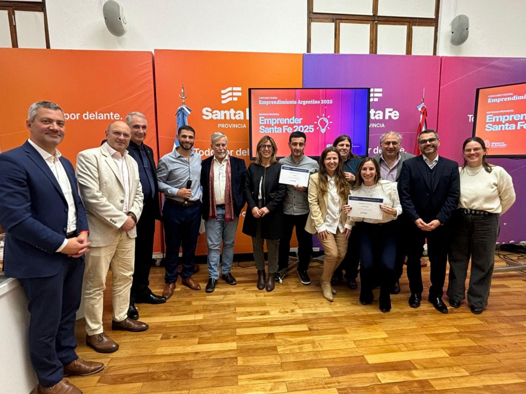 Santa Fe impulsa el futuro productivo del país: 83 proyectos presentados y 2 representantes en un concurso nacional de emprendimientos