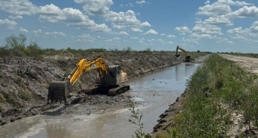 Canal Interlagos: otra obra clave para reducir el impacto de anegamientos en el departamento Vera