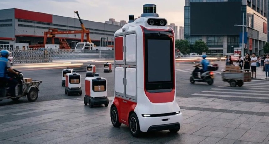 Una buena parte de los repartidores ser&aacute;n sustituidos por robots: en China estiman reemplazar 700.000 puestos