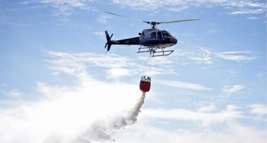 La nueva flota a&eacute;rea de Santa Fe para combatir incendios realiz&oacute; con &eacute;xito las primeras pruebas