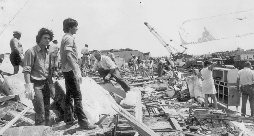 Santa Fe convirti&oacute; la tragedia de 1973 en San Justo en el D&iacute;a Provincial de la Protecci&oacute;n Civil