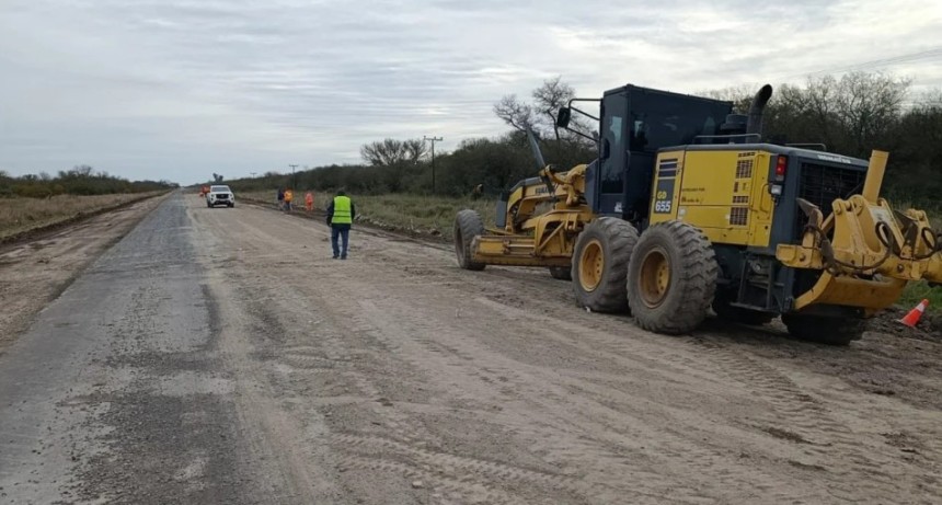 Comenz&oacute; la repavimentaci&oacute;n de la Ruta 83 S, acceso a La Gallareta desde la Ruta 11