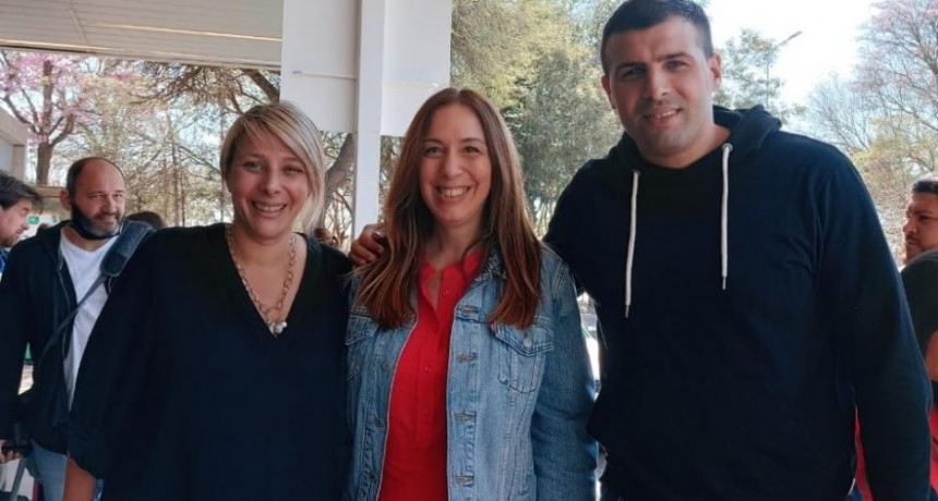 Mar&iacute;a Eugenia Vidal en Santiago del Estero