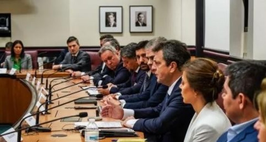 Sergio Massa en Estados Unidos: se reuni&oacute; con inversores del sector energ&eacute;tico