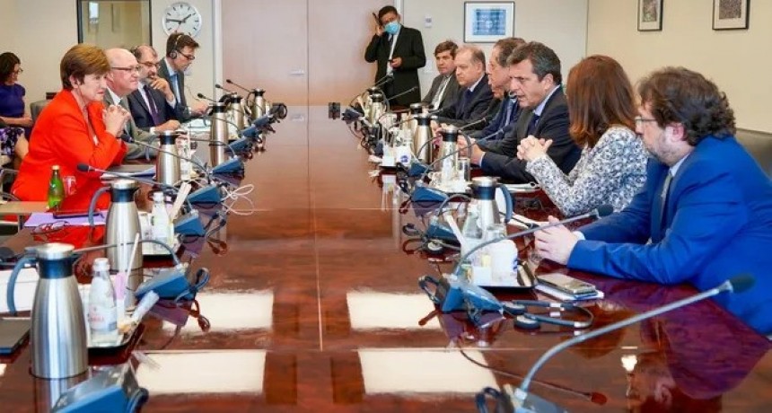 Kristalina Georgieva calific&oacute; como "muy positiva" la reuni&oacute;n con el ministro Sergio Massa 