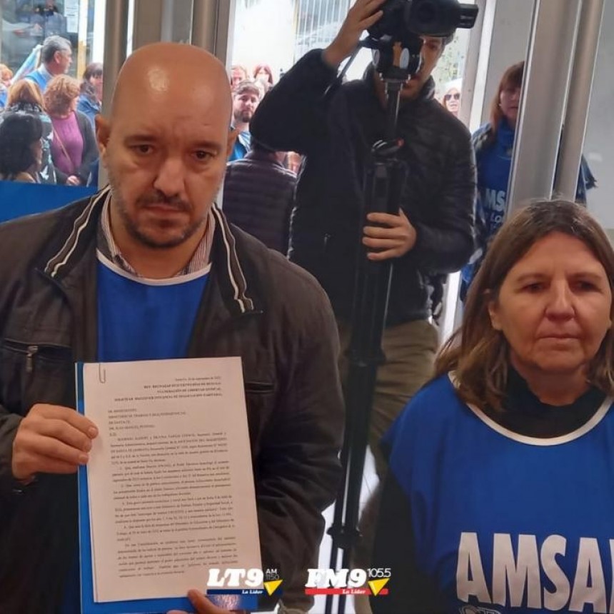 Amsafe pide que la paritaria siga abierta y que no haya descuentos: "La resoluci&oacute;n a este conflicto es una nueva propuesta"