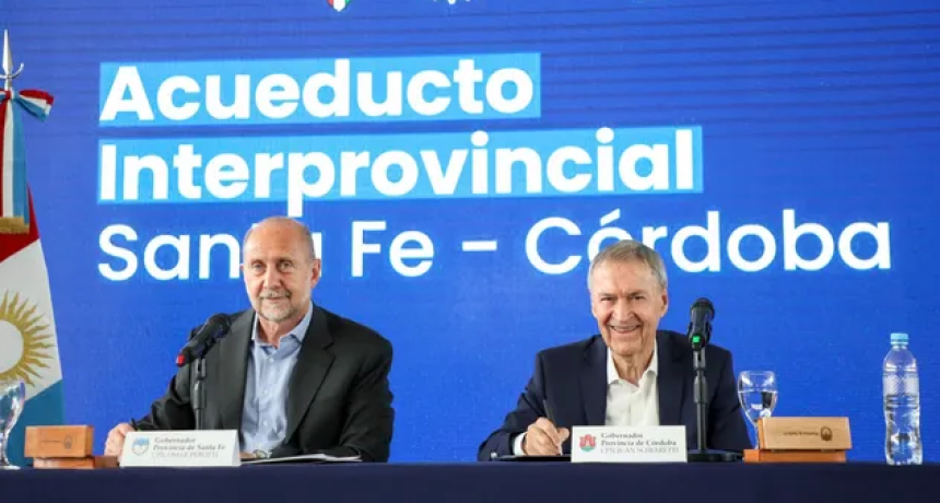 Confirmaron el llamado a licitaci&oacute;n para la construcci&oacute;n del acueducto Santa Fe &ndash; C&oacute;rdoba