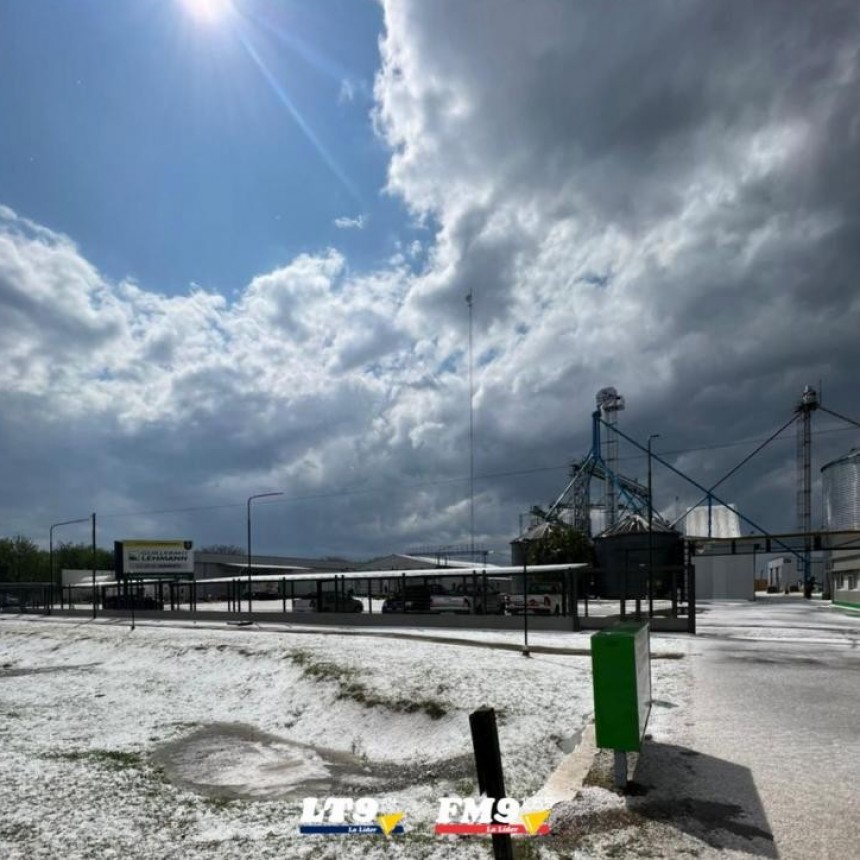 Videos: la explicaci&oacute;n del fen&oacute;meno clim&aacute;tico que ti&ntilde;&oacute; de blanco el paisaje de varias localidades santafesinas