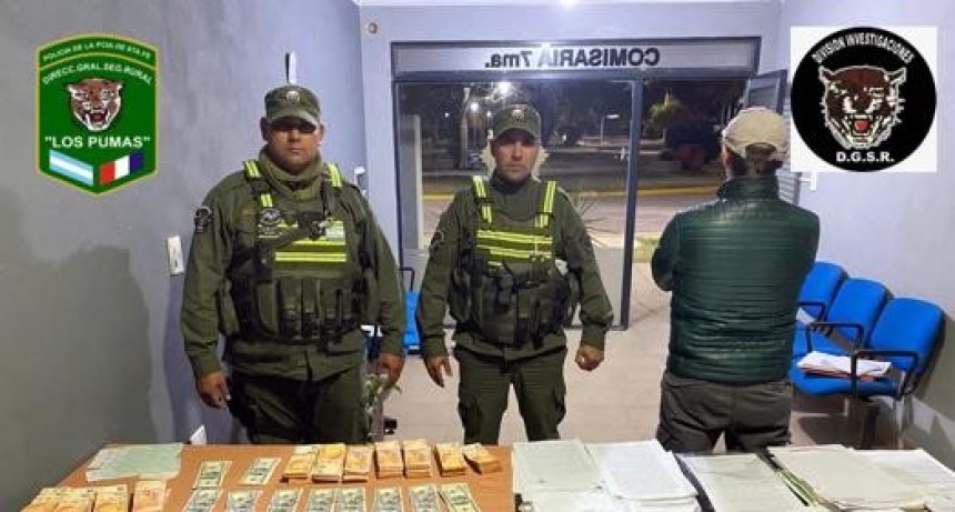 Ruta 34: Los Pumas de Ceres detuvieron a un peligroso estafador nacional 
