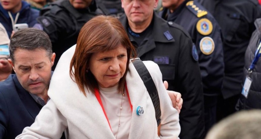 Patricia Bullrich cruzó a un funcionario de Javier Milei por la inseguridad en Mendoza