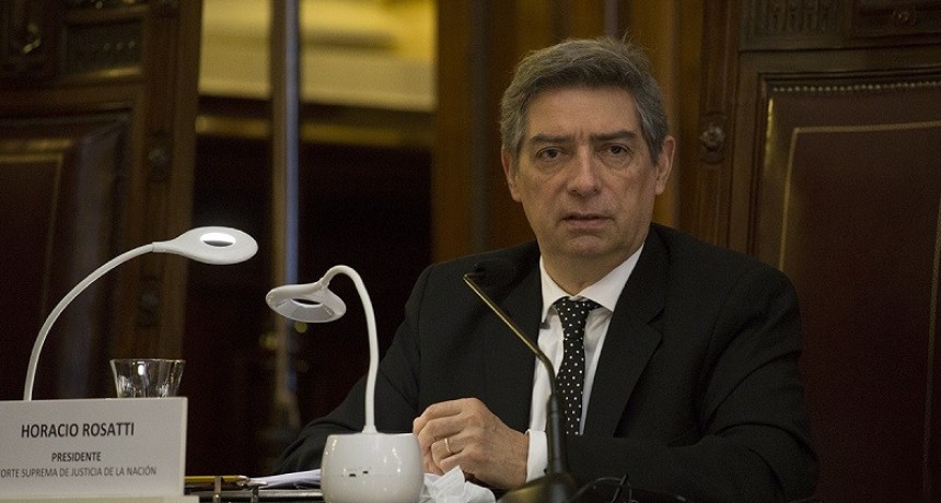 Rosatti fue reelecto al frente de la Corte Suprema