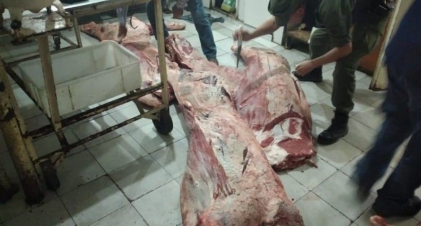 Villa Cañás: decomisaron 650 kg de carne vacuna en múltiples inspecciones en carnicerías