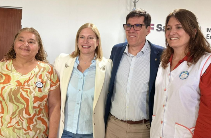 Scaglia: “Construir aulas es dejar un legado en cada rincón de la Provincia”