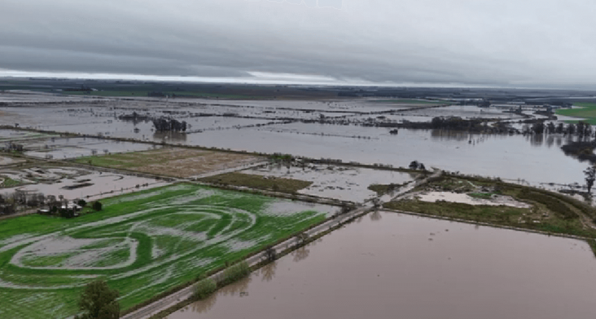 Lluvias de hasta 300 mm: la Tormenta de Santa Rosa tuvo un impacto fuerte e inédito en la historia