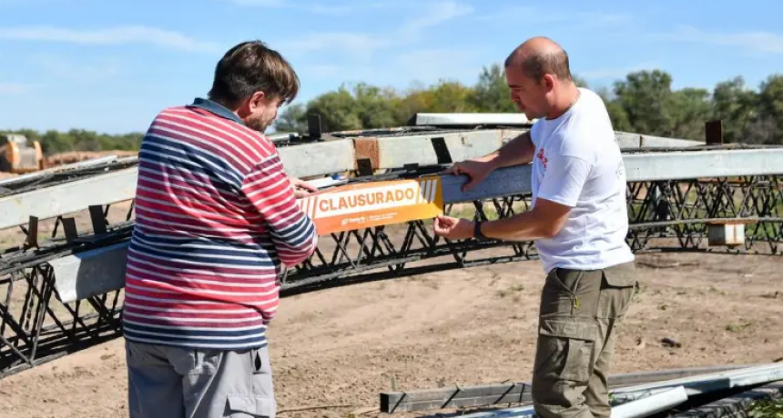 Provincia intervino para que cese el desmonte de un bosque nativo en 9 de Julio