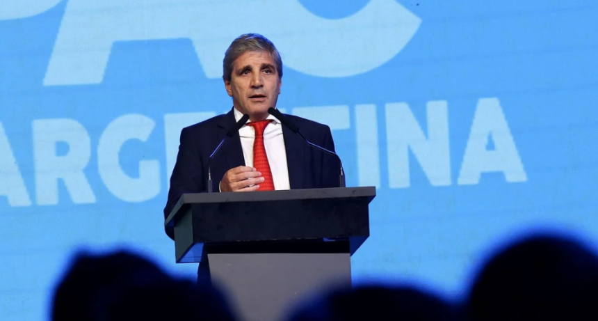 Luis Caputo procura equilibrios entre bancos y gobernadores