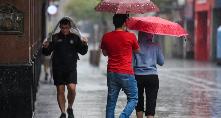 Alerta por tormentas para el centro y norte de la provincia