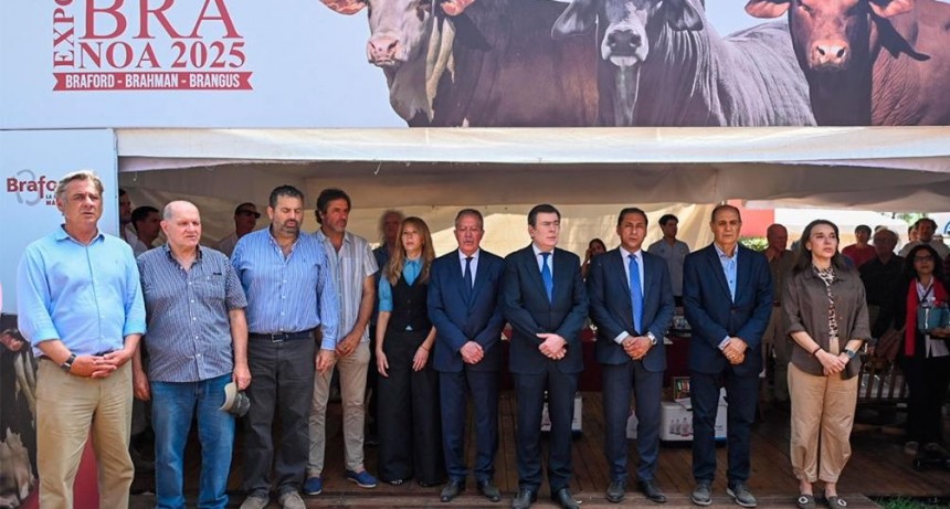 El gobernador Zamora encabezó la apertura de la ExpoBra 2025 en el Vivero San Carlos