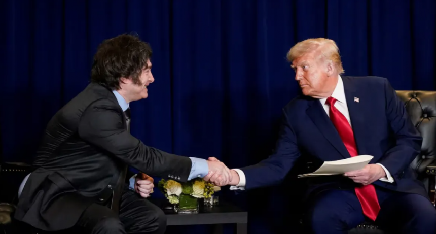 Trump pidió a Milei habilitar presencia militar norteamericana en Ushuaia