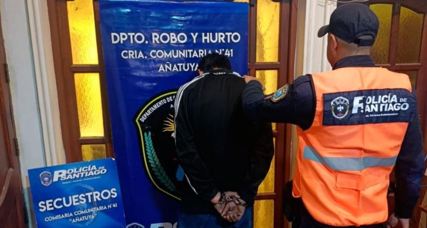 A&ntilde;atuya: desarticularon una red de reventa de celulares robados y detuvieron a un sospechoso