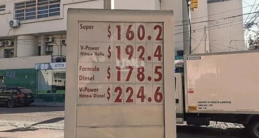 Combustibles: todas las estaciones de Santa Fe aumentaron sus precios este s&aacute;bado