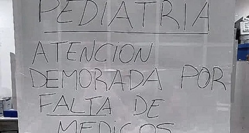 Salud explic&oacute; la falta de pediatras en Santa Fe y la preocupante situaci&oacute;n en el Iturraspe