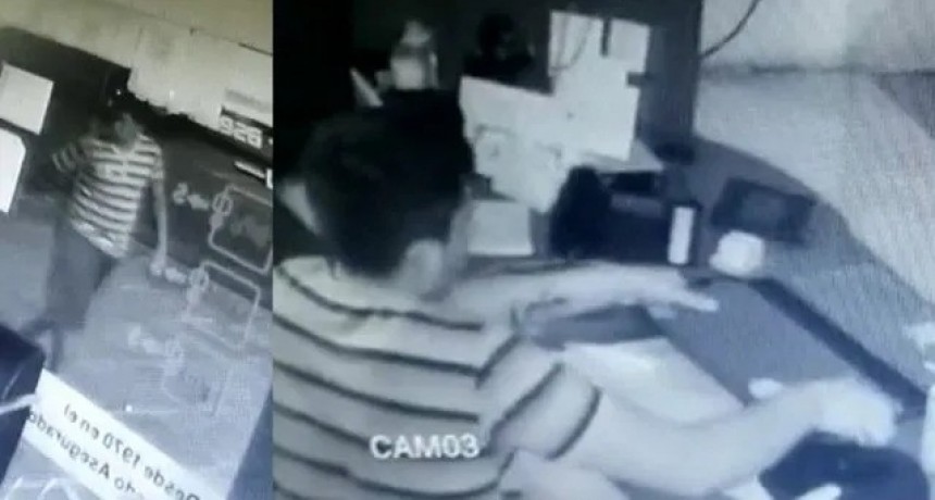 A metros del ministerio de Seguridad, un delincuente rob&oacute; en una compa&ntilde;&iacute;a de seguro