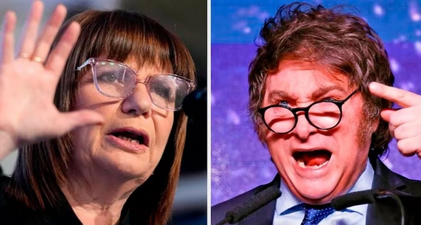 Patricia Bullrich anunció que denunciará penalmente a Javier Milei por llamarla “montonera tira bombas”