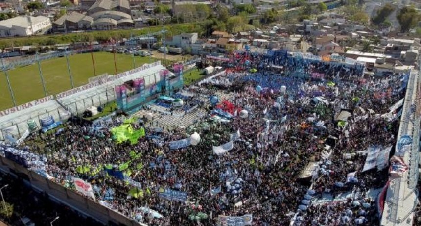 Massa, a la militancia peronista: 