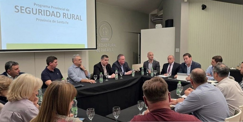 Desazón de la Rural de Rafaela en la Mesa de Seguridad Rural: 