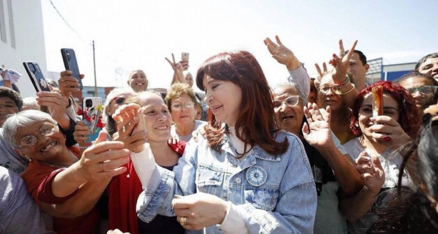 Cristina Kirchner recorrió La Matanza: 