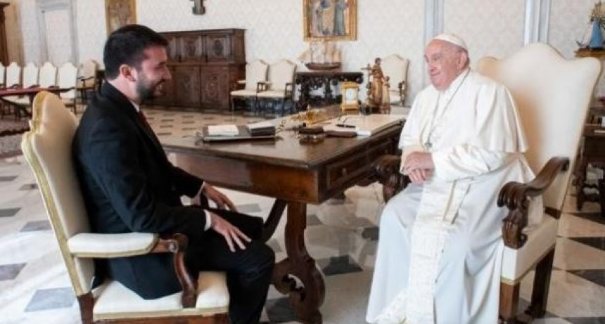 El papa Francisco recibió al secretario de Culto de Milei en el Vaticano