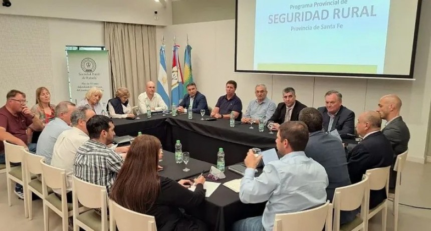 Cuatro departamentos conformaron la primera Mesa Regional de Seguridad Rural