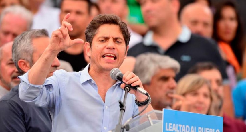 Fuerte mensaje de unidad de Axel Kicillof al PJ: “Los mejores días siempre fueron con Cristina”