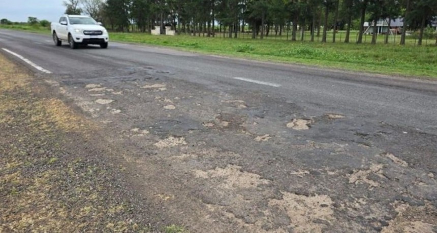 Inédito: la justicia federal ordenó medidas preventivas por el deterioro de la Ruta 11