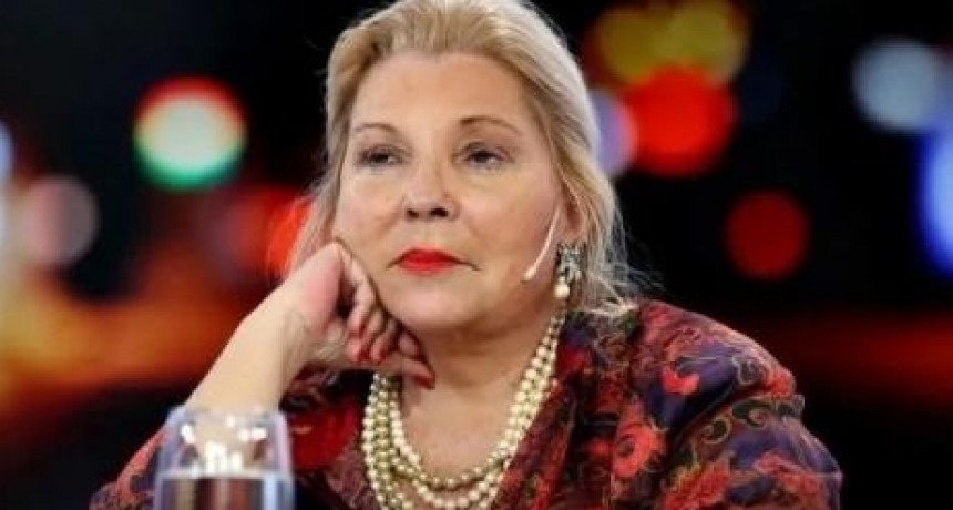 Elisa Carrio arremetió contra Luis Caputo: 