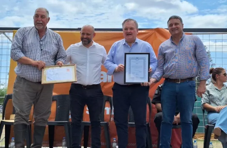 Michlig participó de la Fiesta del Caballo en San Cristóbal