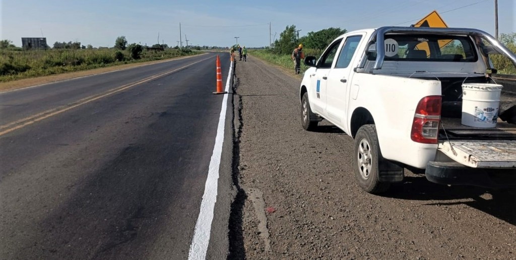 Vialidad Nacional avanza con mejoras en la Ruta Nacional 11 en Iriondo