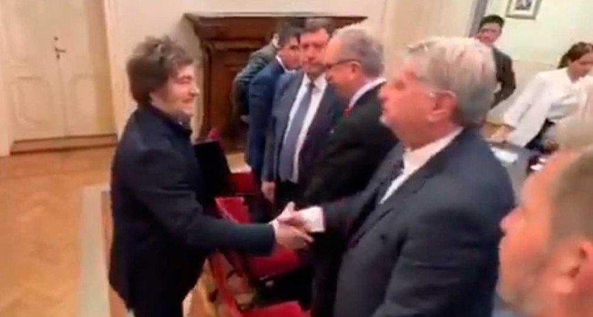 Milei dijo que hay “consenso absoluto” para la reforma laboral tras la reunión con gobernadores