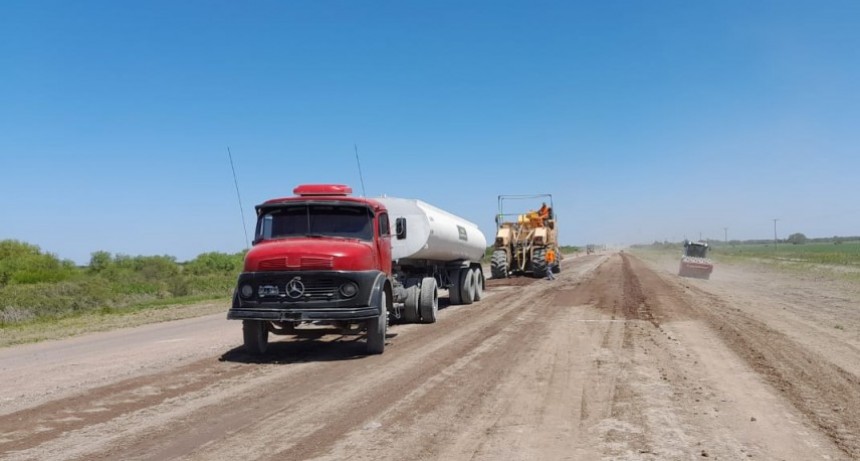 VIALIDAD NACIONAL AVANZA CON LA OBRA DE RN 95 EN VILLA MINETTI