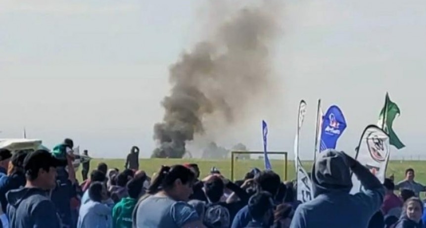 Tragedia en Villa Cañás: Murieron dos ocupantes de una aeronave en un festival aéreo 