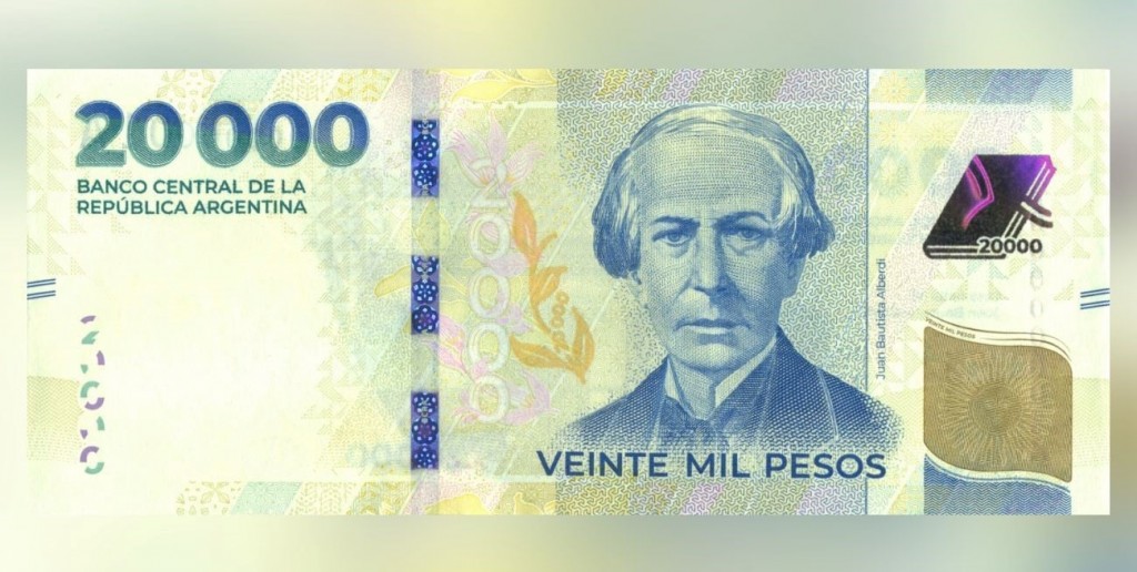 Presentaron el nuevo billete de $ 20.000: cuándo entra en circulación 