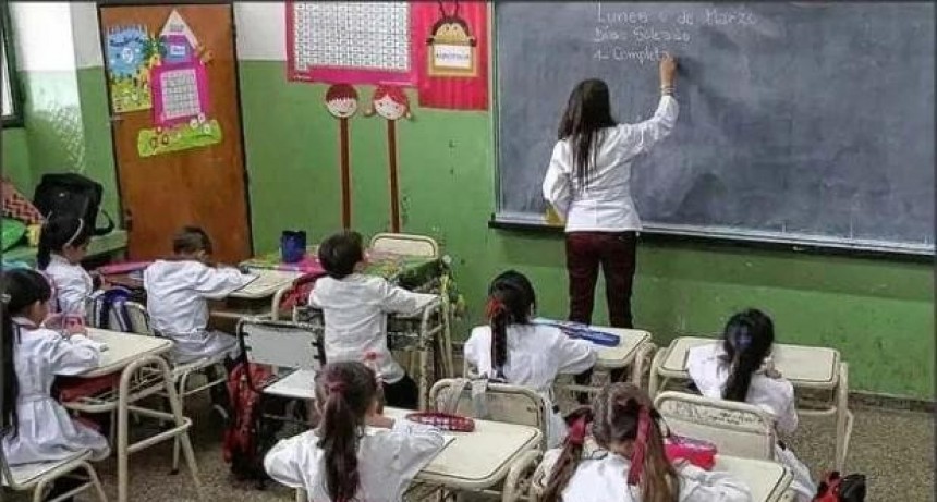 Educación informó que el 90% de los docentes públicos adhirió a la jornada extendida en la escuela primaria