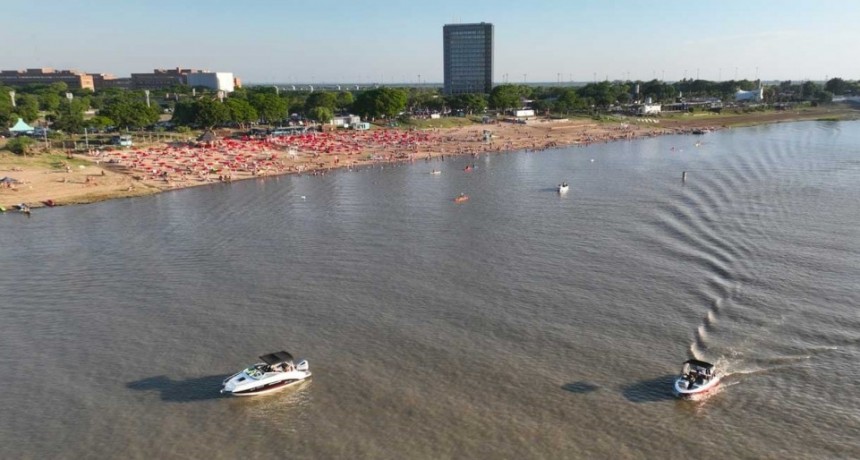 El verano comenzará en Santa Fe con el río Paraná bajo