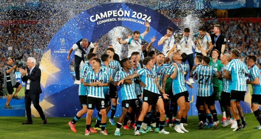 El campeonato de Racing beneficia a varios clubes, entre ellos a Unión