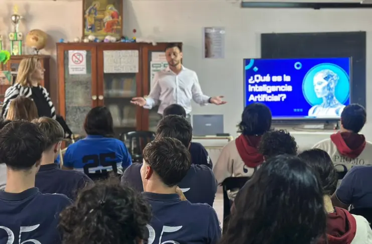 Avanzan las capacitaciones en IA en escuelas del norte santafesino