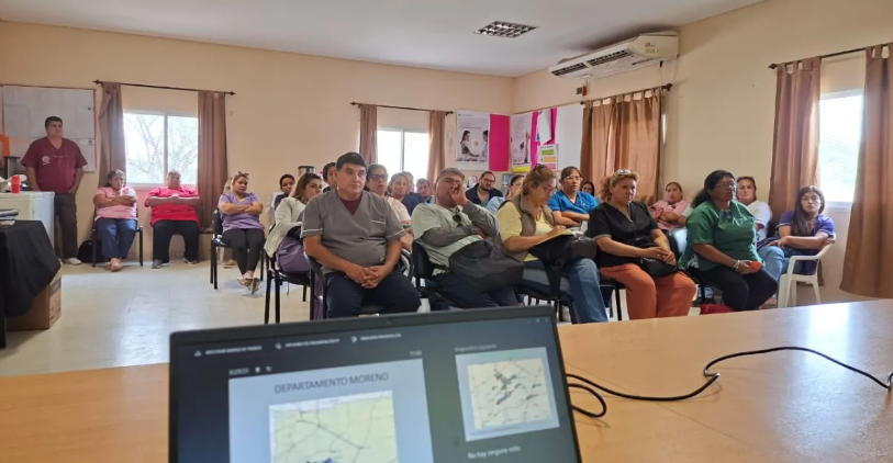 Se intensifican las capacitaciones contra el Chagas en Quimilí