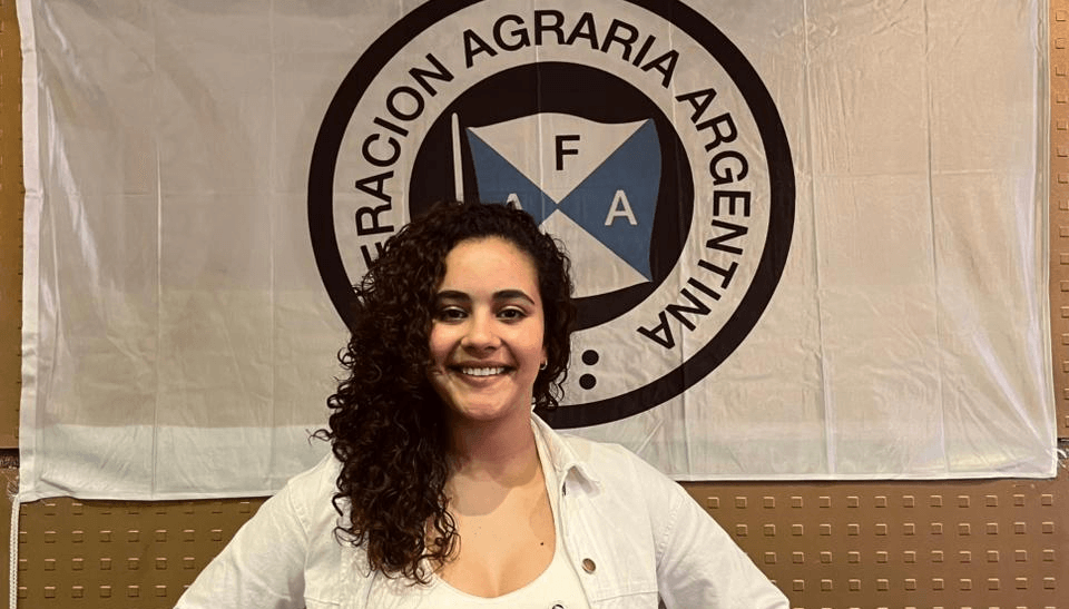 Lucero, la joven federada que sueña con crear por ley un programa de viviendas rurales para jóvenes